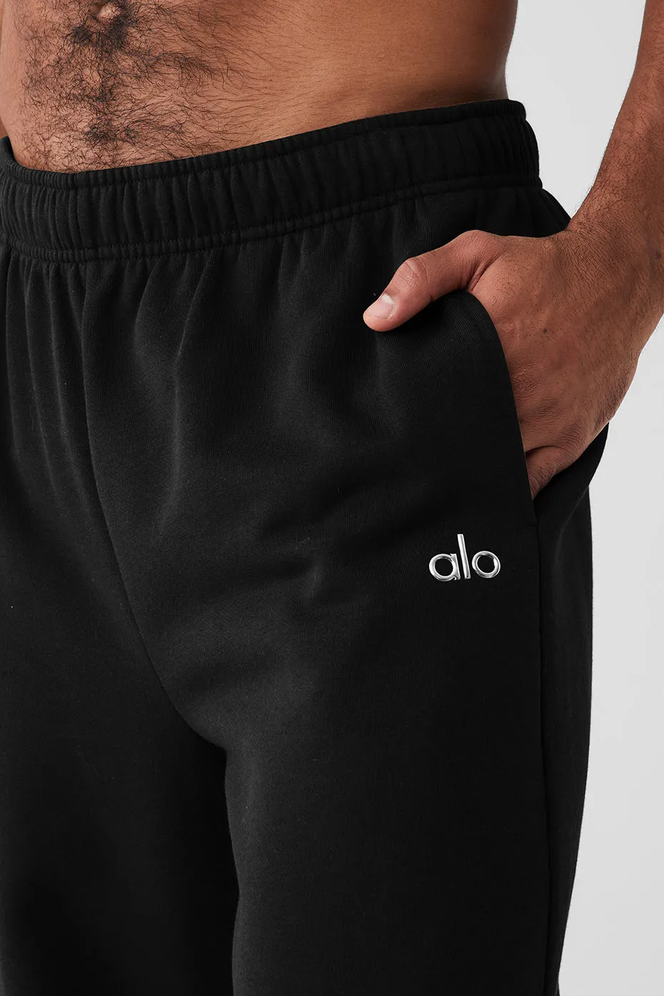 Accolade Straight Leg Sweatpant - Black sold by Alo Yoga product image thumbnail 4