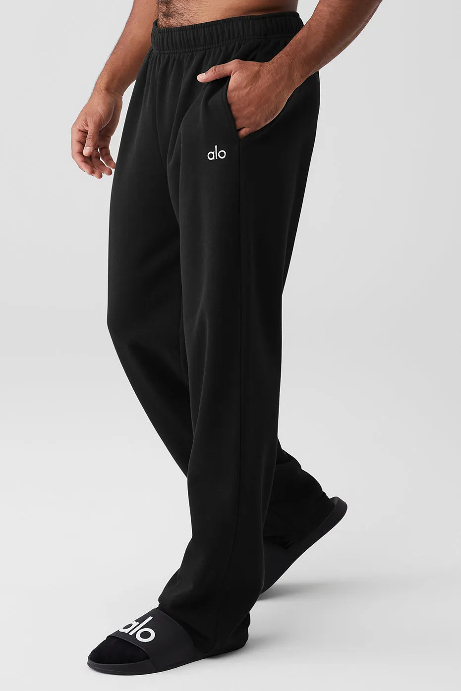 Accolade Straight Leg Sweatpant - Black sold by Alo Yoga product image thumbnail 3