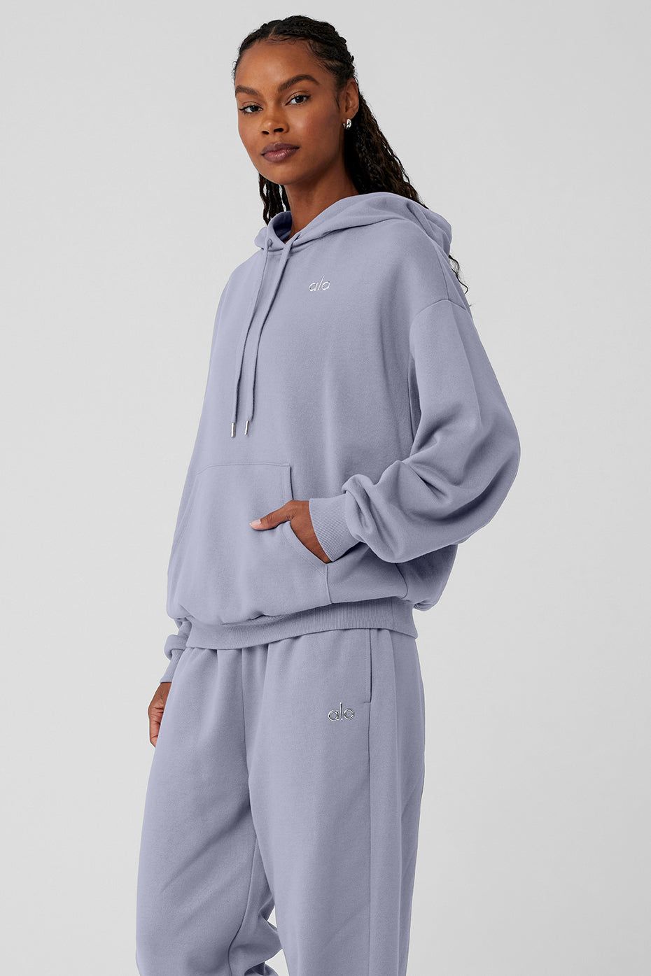 Accolade Hoodie - Fog sold by Alo Yoga product image thumbnail 3