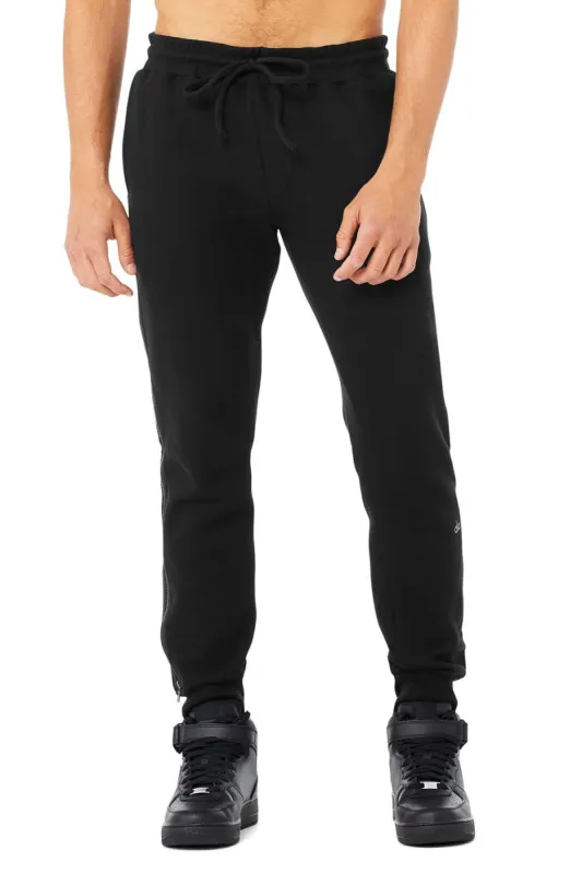 Unisex Rail Sweatpant - Black sold by Alo Yoga