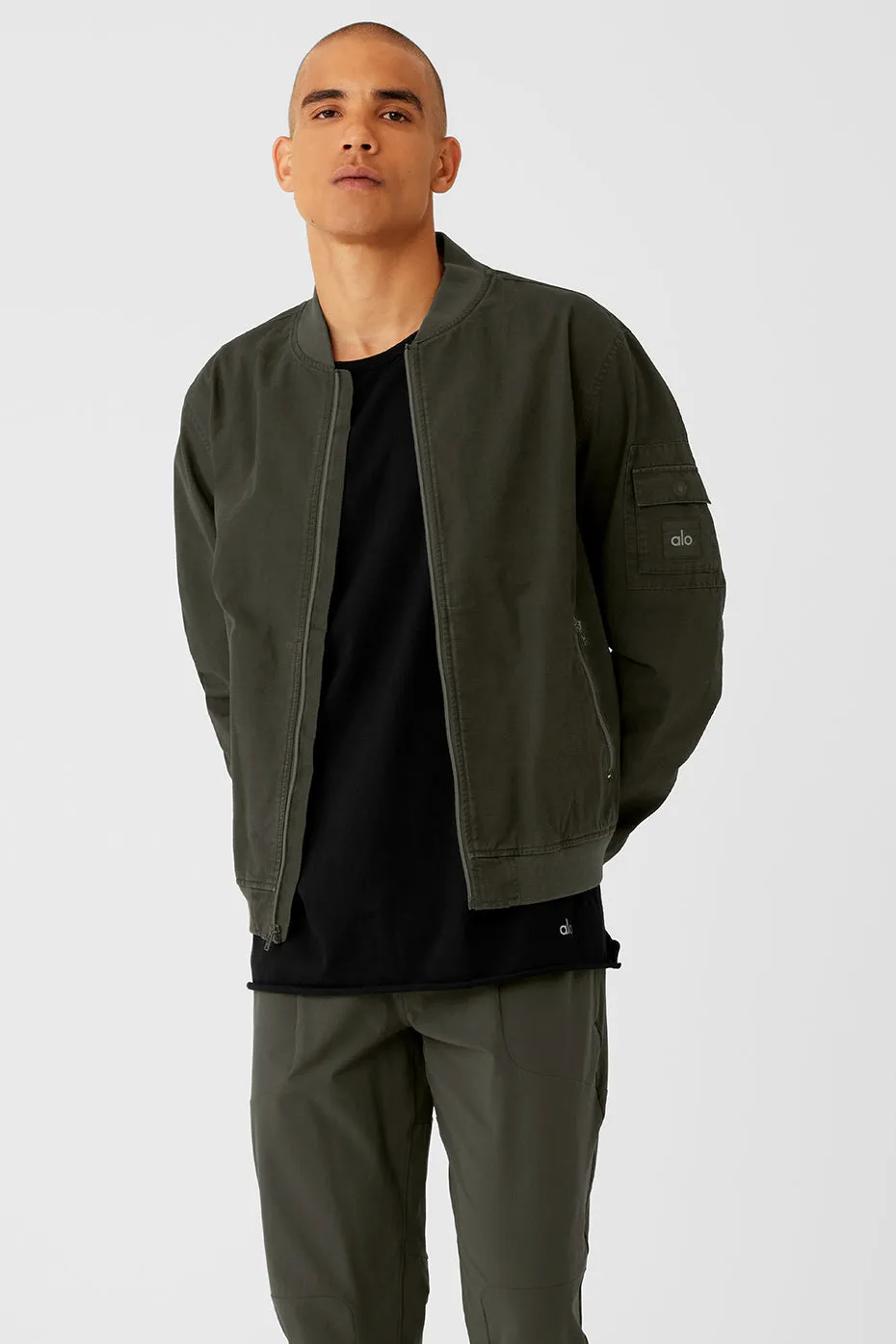 alo yoga Bomber ジャケット alo yoga Bomber ジャケット