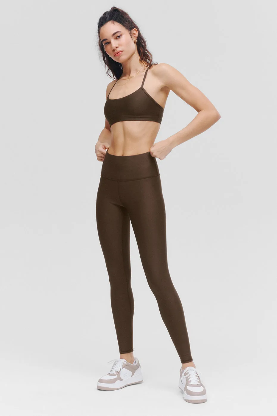 High-Waist Airlift Legging - Espresso sold by Alo Yoga