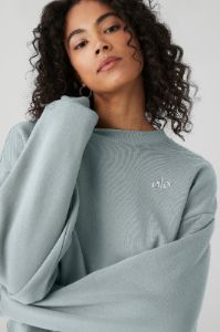 Accolade Crew Neck Pullover - Cosmic Grey sold by Alo Yoga