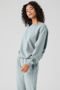 Accolade Crew Neck Pullover - Cosmic Grey sold by Alo Yoga