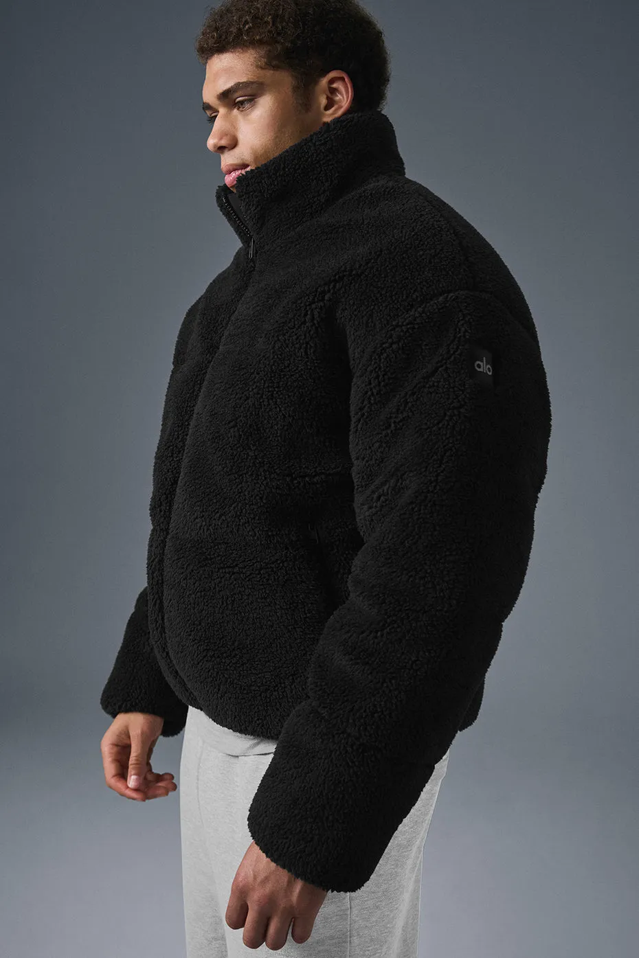 Sherpa Stage Puffer - Black sold by Alo Yoga product image thumbnail 3