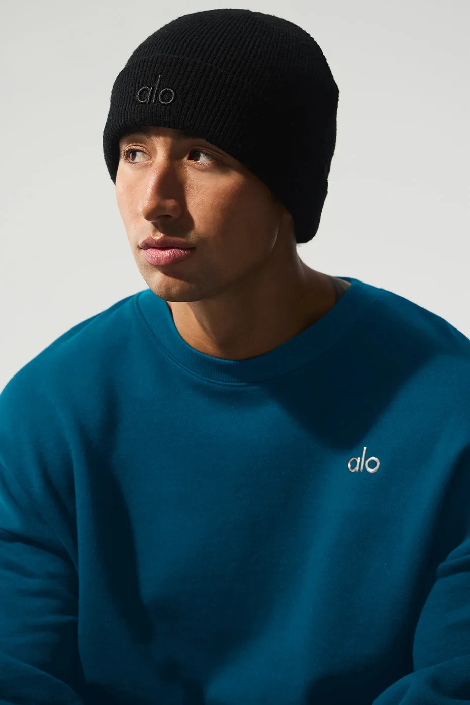 Notable Beanie - Black/Black sold by Alo Yoga product image thumbnail 4