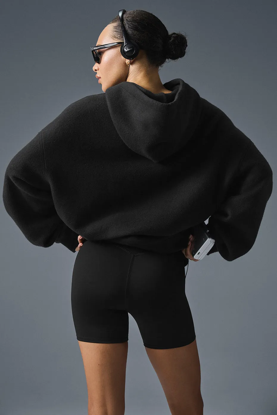 Triumph Restore Hoodie - Black sold by Alo Yoga product image thumbnail 2