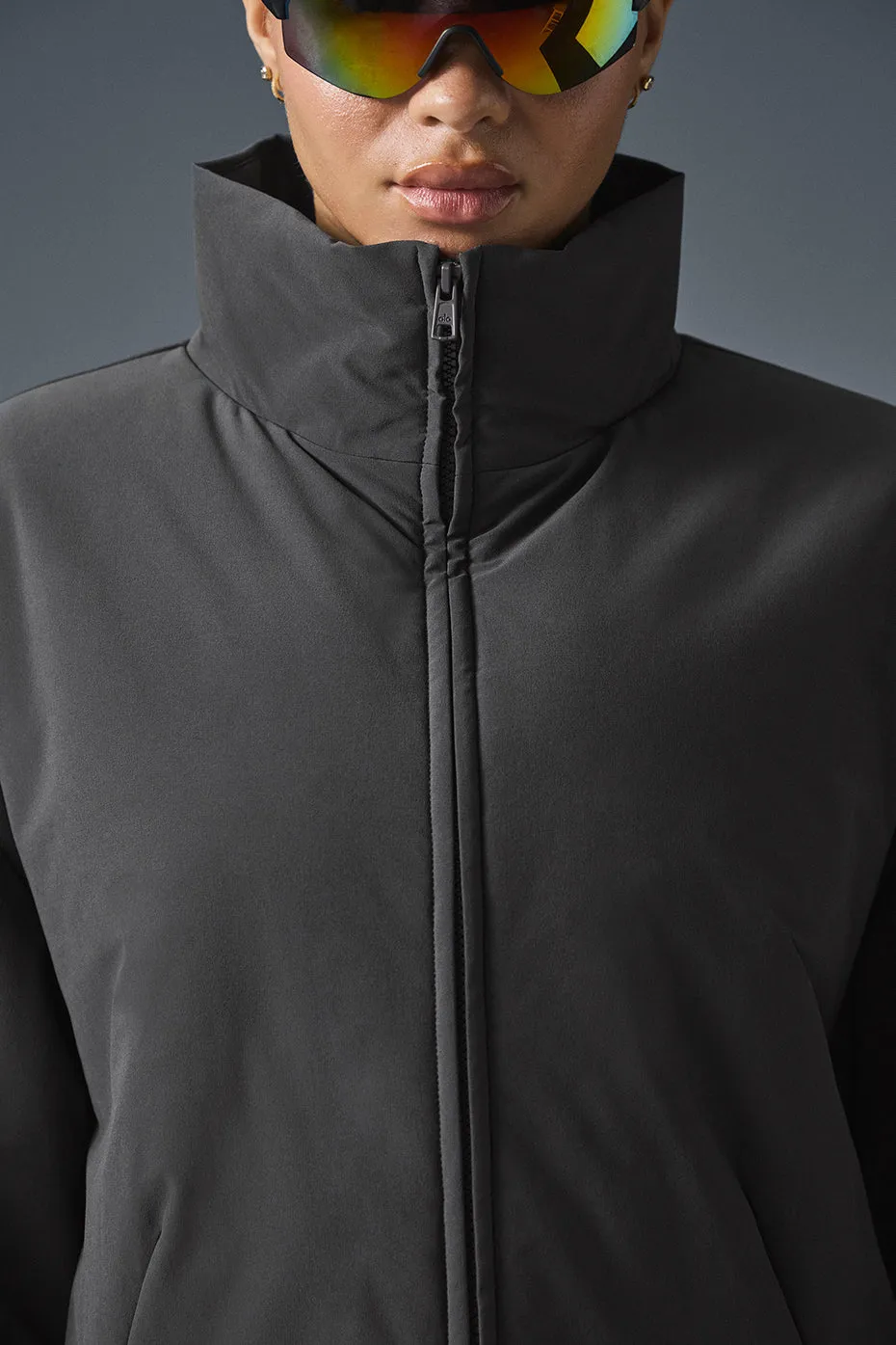Stretch Woven Notable Jacket - Anthracite sold by Alo Yoga product image thumbnail 5