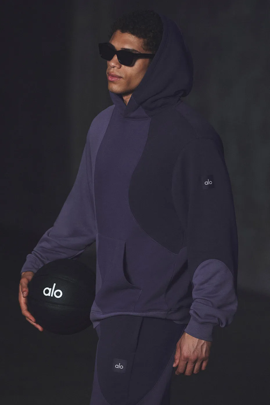 Make Waves Hoodie - Italian Plum Tonal sold by Alo Yoga product image thumbnail 5