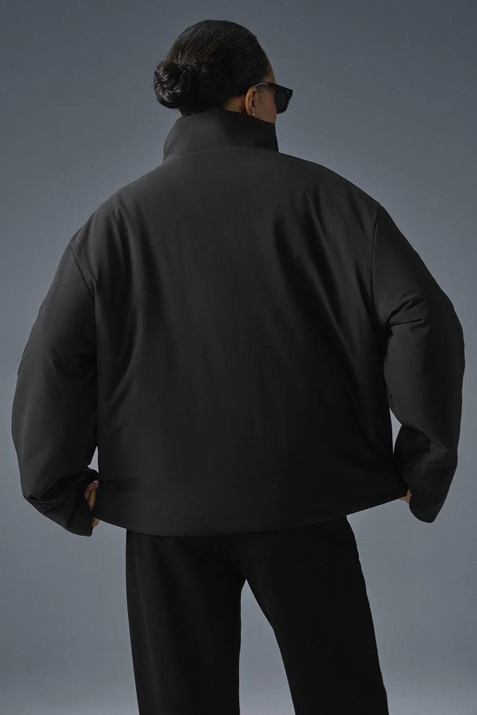 Stretch Woven Notable Jacket - Black sold by Alo Yoga product image thumbnail 2