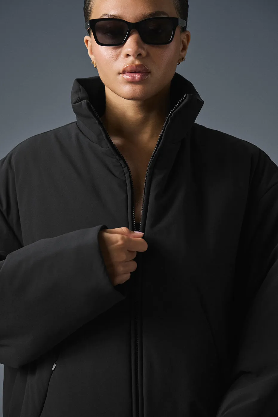 Stretch Woven Notable Jacket - Black sold by Alo Yoga product image thumbnail 4
