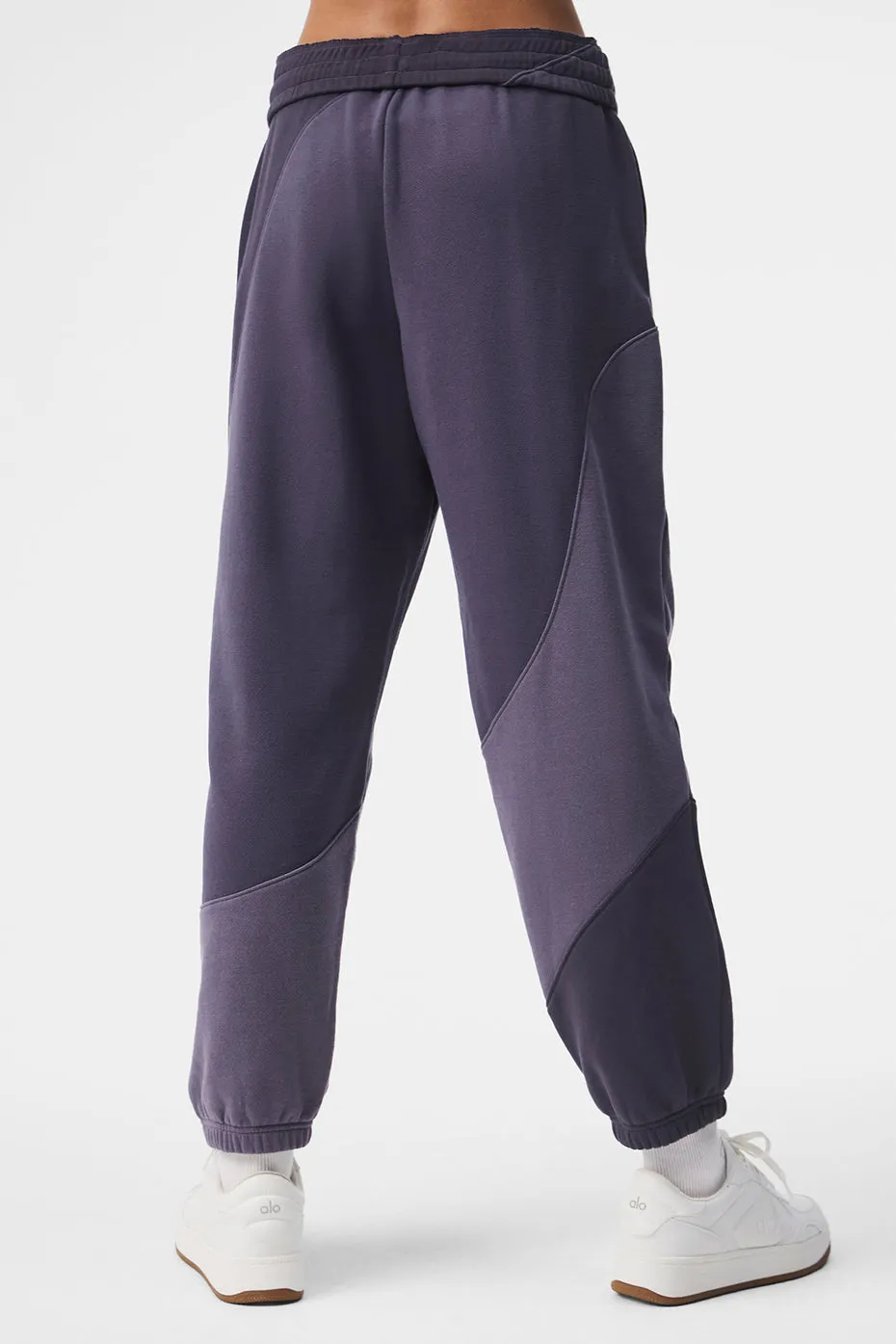 Make Waves Sweatpant - Italian Plum Tonal sold by Alo Yoga product image thumbnail 2