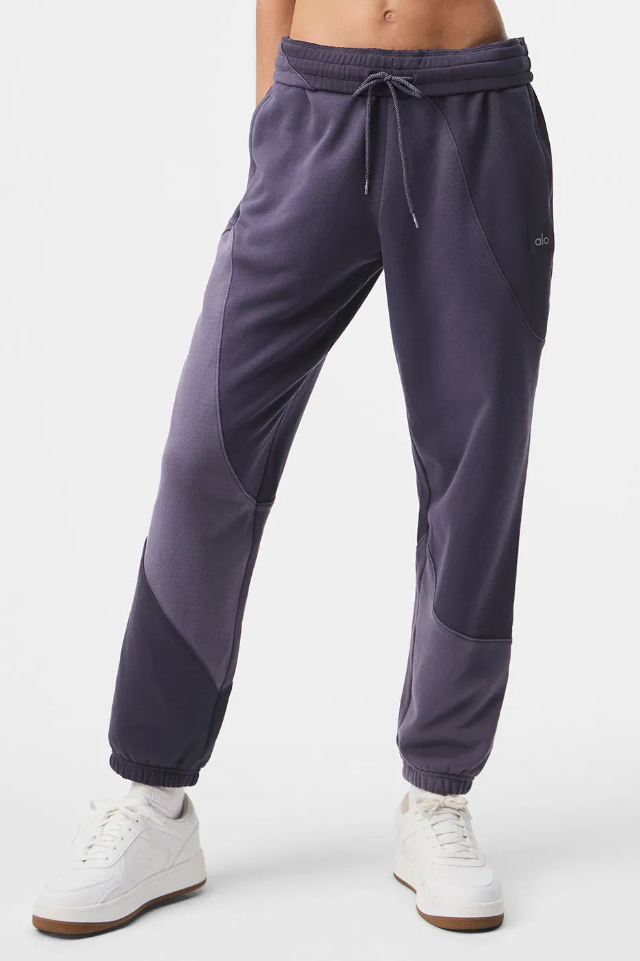 Make Waves Sweatpant - Italian Plum Tonal sold by Alo Yoga