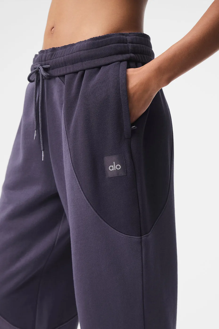 Make Waves Sweatpant - Italian Plum Tonal sold by Alo Yoga product image thumbnail 3