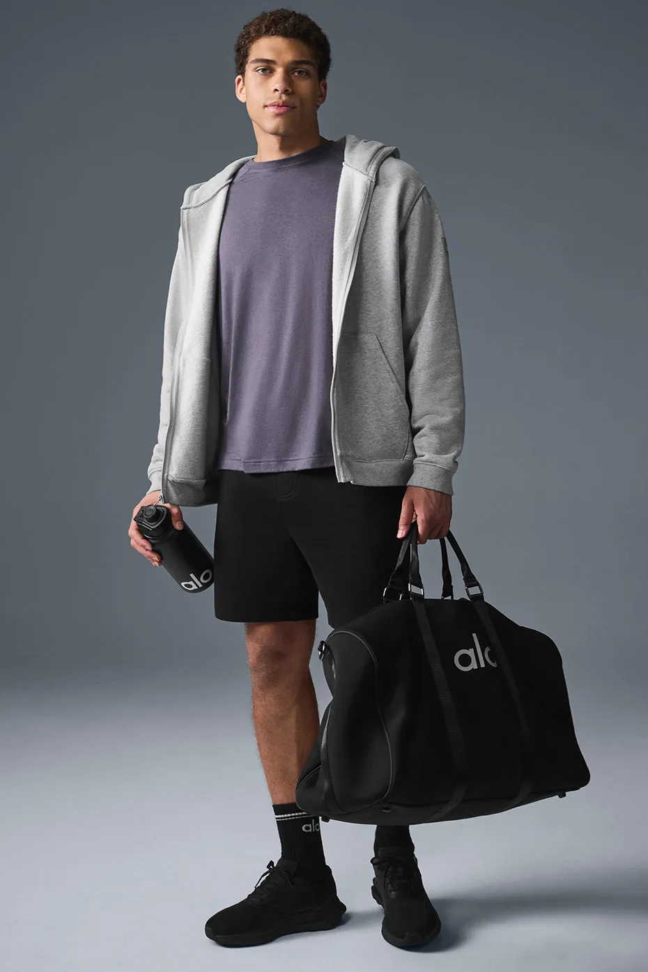 Triumph Raglan Tee - Italian Plum sold by Alo Yoga product image thumbnail 4