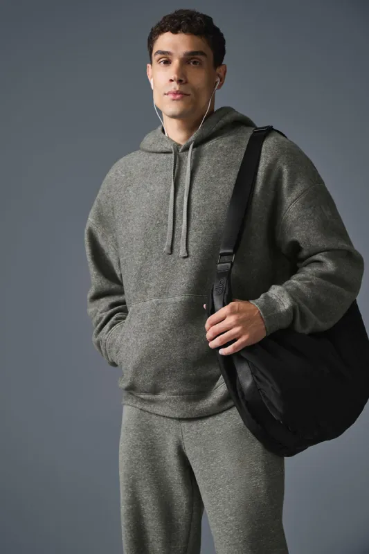 Triumph Restore Hoodie - Grey Triblend sold by Alo Yoga