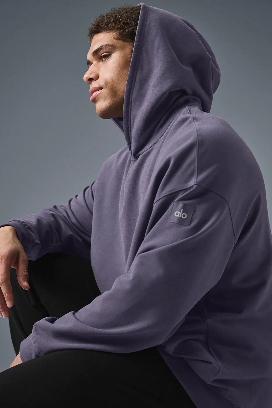 Double Take Hoodie - Italian Plum sold by Alo Yoga product image thumbnail 3