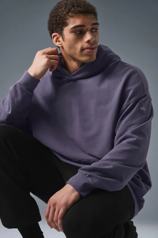 Alo Yoga☆ Double Take Hoodie チャコールグリーン メンズ Double Take Hoodie - Charcoal Green | ALO