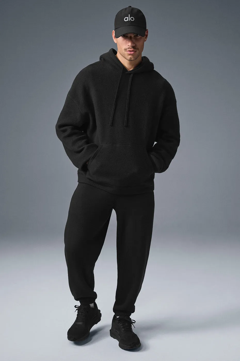Triumph Restore Hoodie - Black sold by Alo Yoga product image thumbnail 4