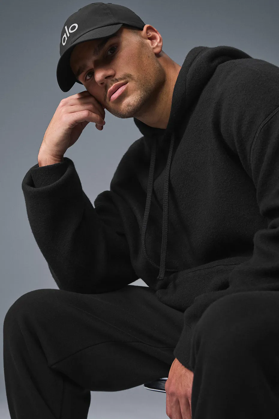 Triumph Restore Hoodie - Black sold by Alo Yoga product image thumbnail 3