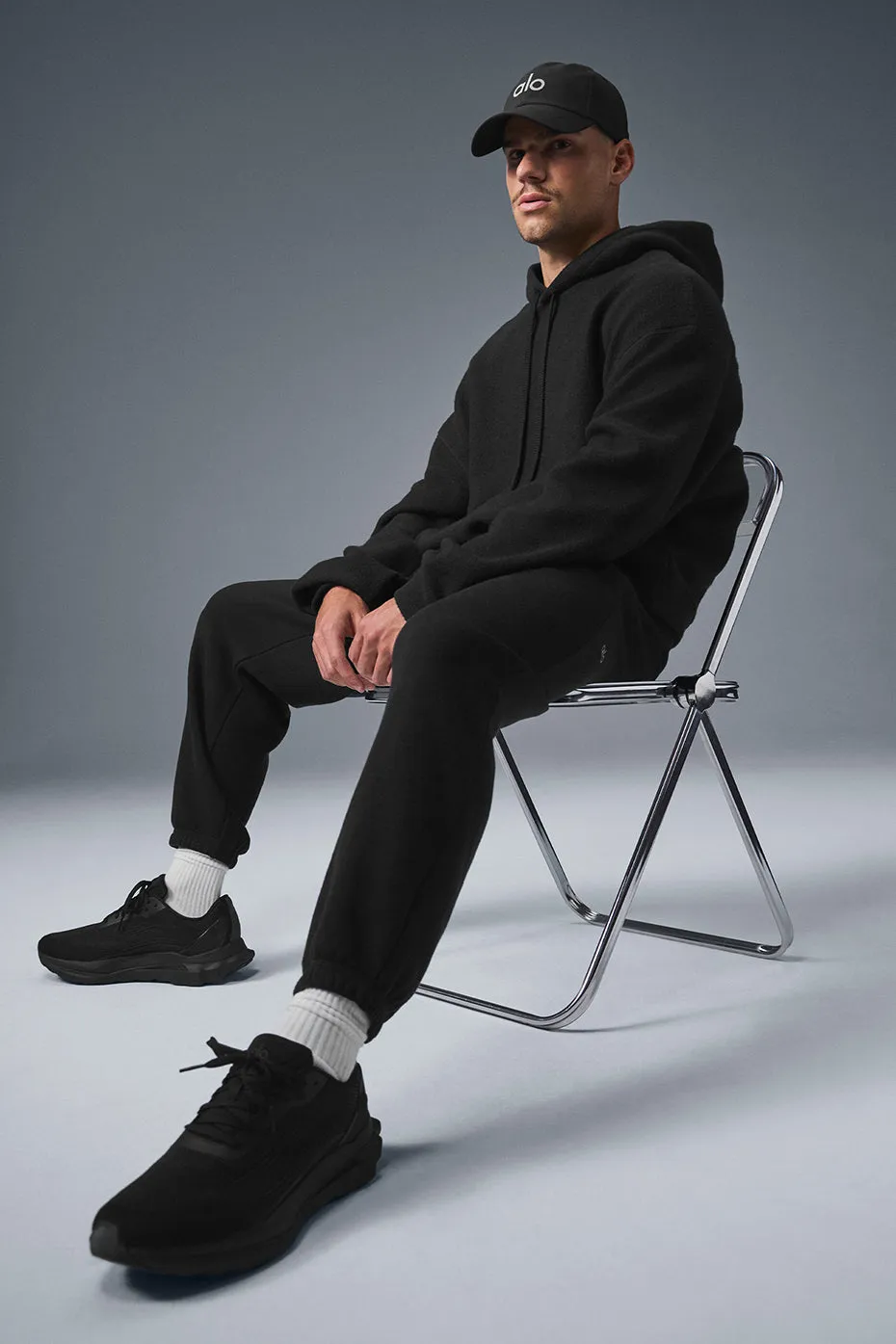 Triumph Restore Sweatpant - Black sold by Alo Yoga product image thumbnail 5