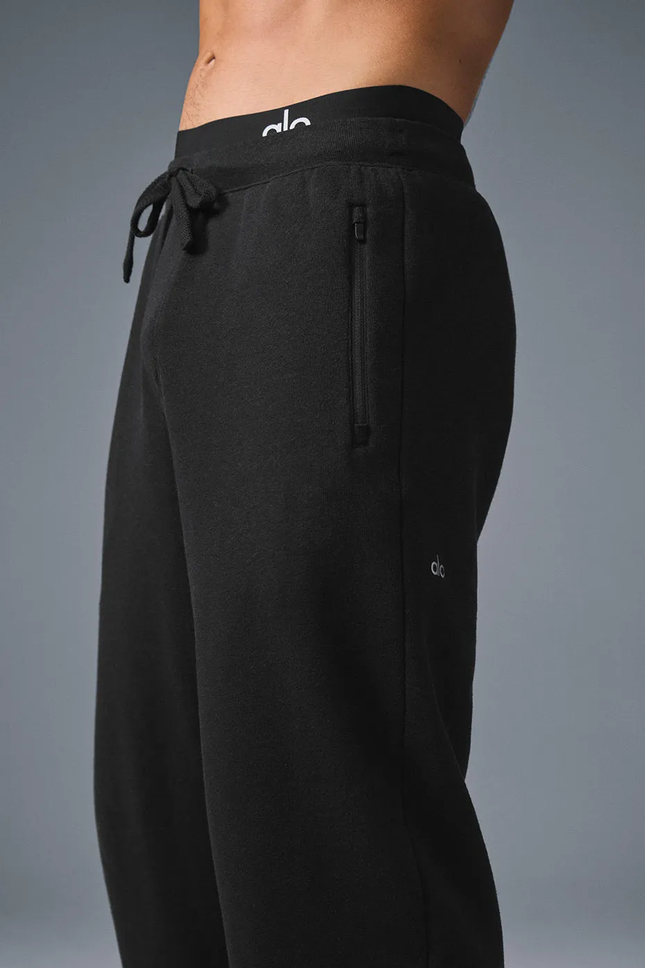 Triumph Restore Sweatpant - Black sold by Alo Yoga product image thumbnail 3