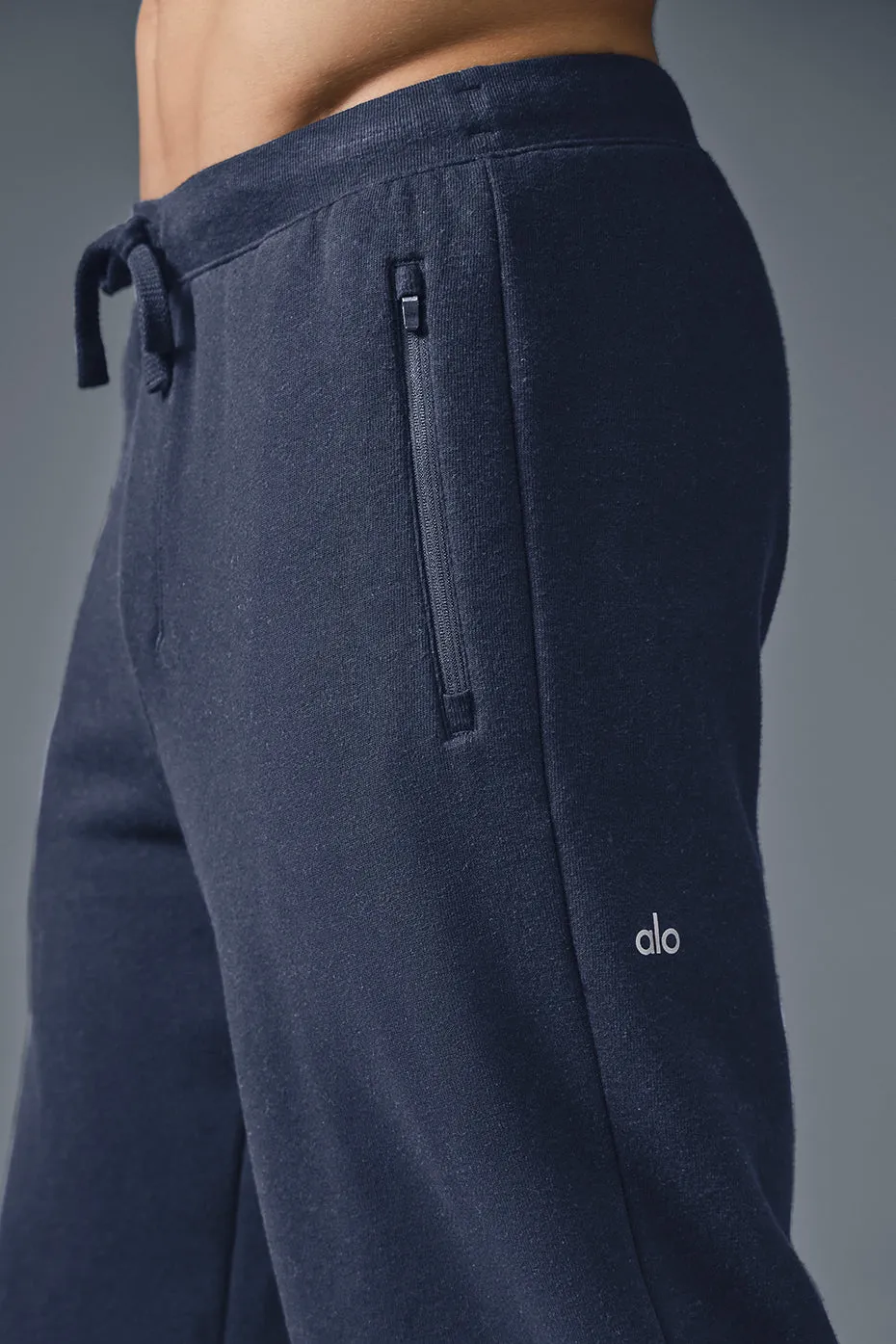 Triumph Restore Sweatpant - Navy sold by Alo Yoga product image thumbnail 4