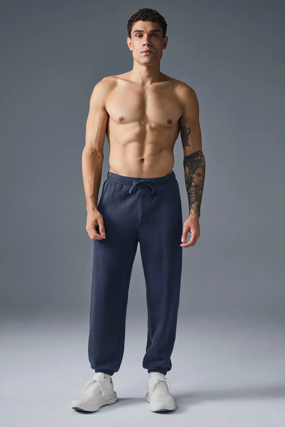 Triumph Restore Sweatpant - Navy sold by Alo Yoga product image thumbnail 5