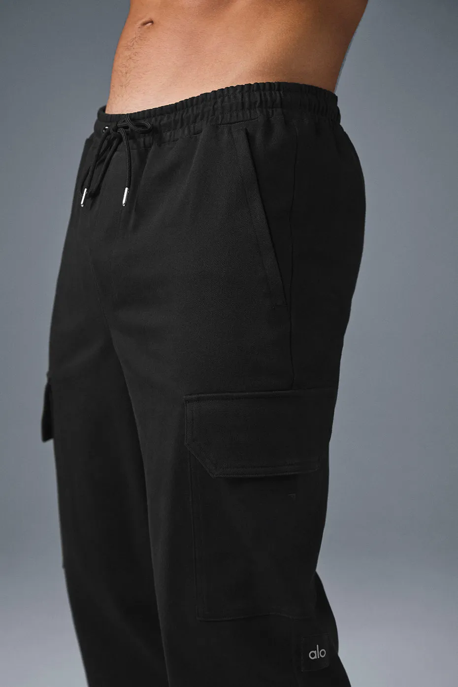 Edition Sueded Jogger - Black sold by Alo Yoga product image thumbnail 3