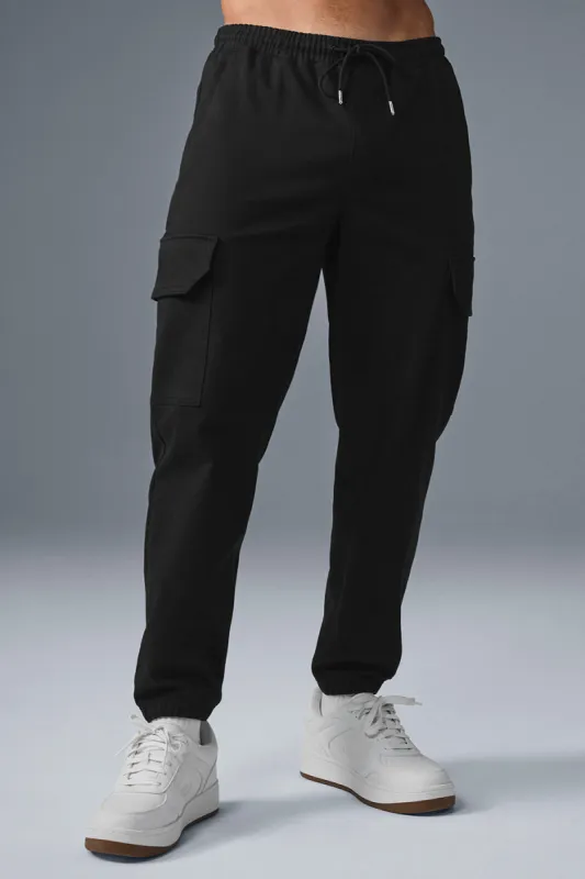 Edition Sueded Jogger - Black sold by Alo Yoga