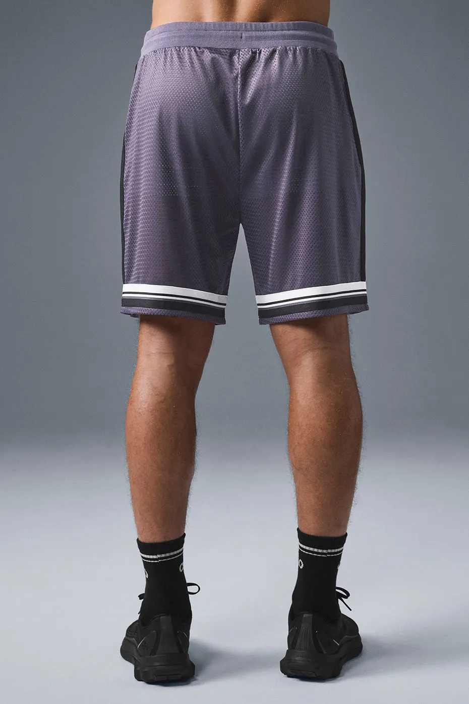 7" Key Mesh Basketball Short - Italian Plum sold by Alo Yoga product image thumbnail 2