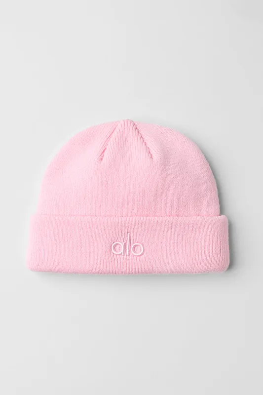 Notable Beanie - Sweet Pink sold by Alo Yoga