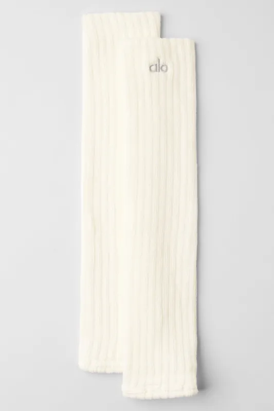 Ballet Tough Leg Warmer - Ivory sold by Alo Yoga