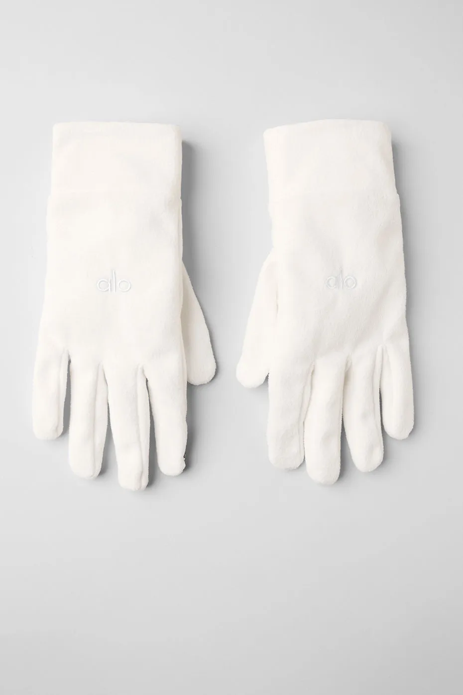 Performance Fleece Gloves - Ivory sold by Alo Yoga