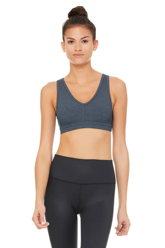Togetherness Bra - Eclipse Heather sold by Alo Yoga