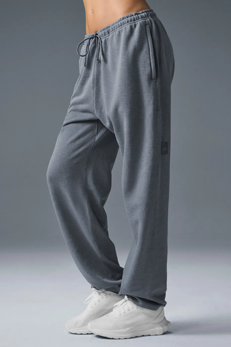Chill Vintage Wash Sweatpant - Steel Grey Wash sold by Alo Yoga product image thumbnail 3