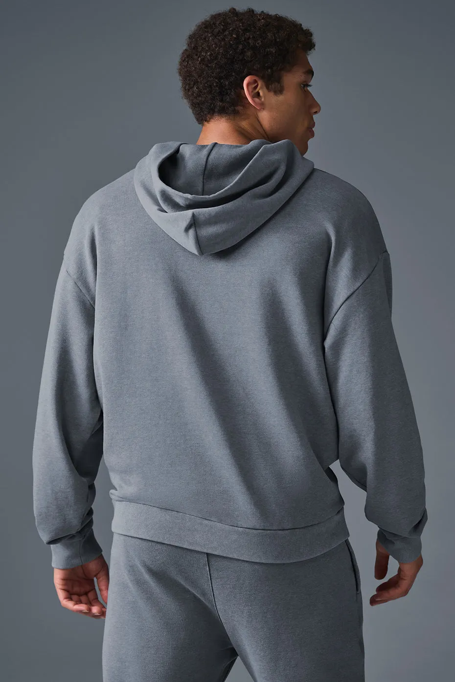 Chill Vintage Wash Hoodie - Steel Grey Wash sold by Alo Yoga product image thumbnail 2