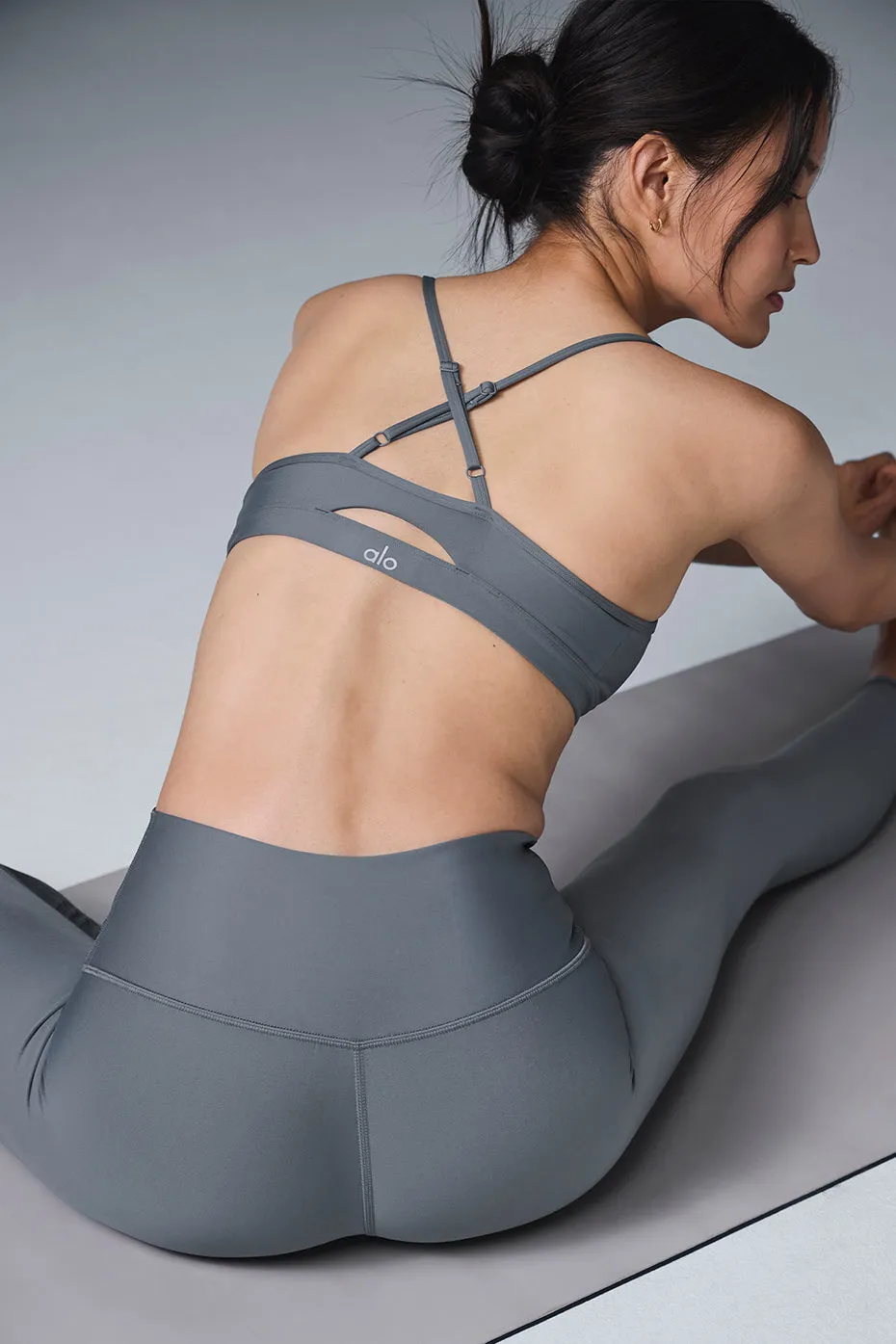 Airlift Intrigue Bra - Steel Grey sold by Alo Yoga product image thumbnail 2