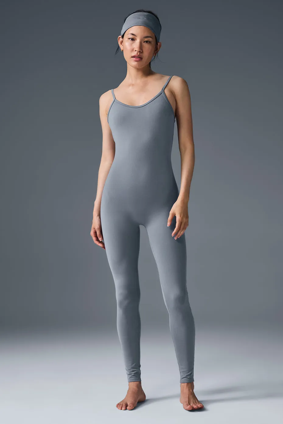 Airbrush One And Done Onesie - Steel Grey sold by Alo Yoga product image thumbnail 3