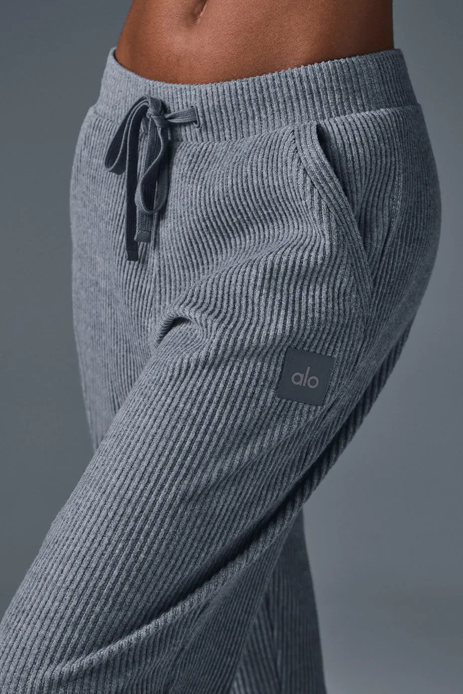 Muse Sweatpant - Steel Grey Heather sold by Alo Yoga product image thumbnail 3