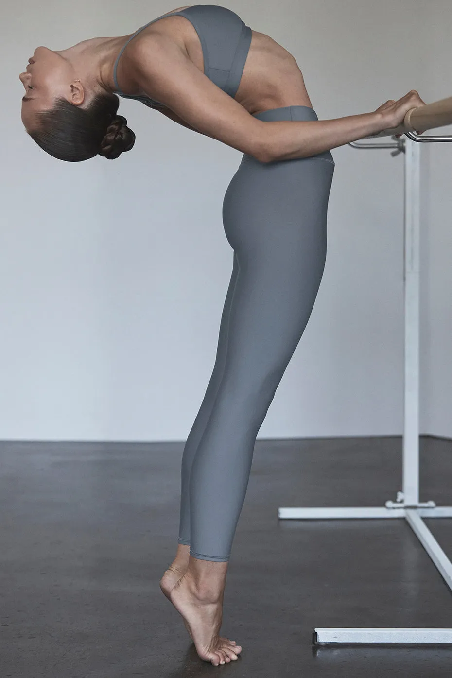 7/8 High-Waist Airlift Legging - Steel Grey sold by Alo Yoga