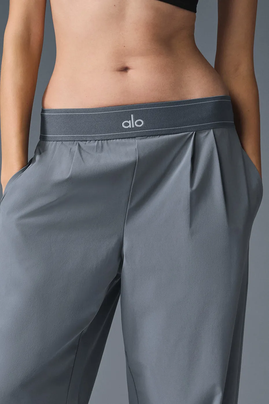 Suit Up Trouser (Long) - Steel Grey sold by Alo Yoga product image thumbnail 4