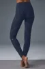 Alosoft High-Waist Sunray Legging - Navy/Ivory sold by Alo Yoga