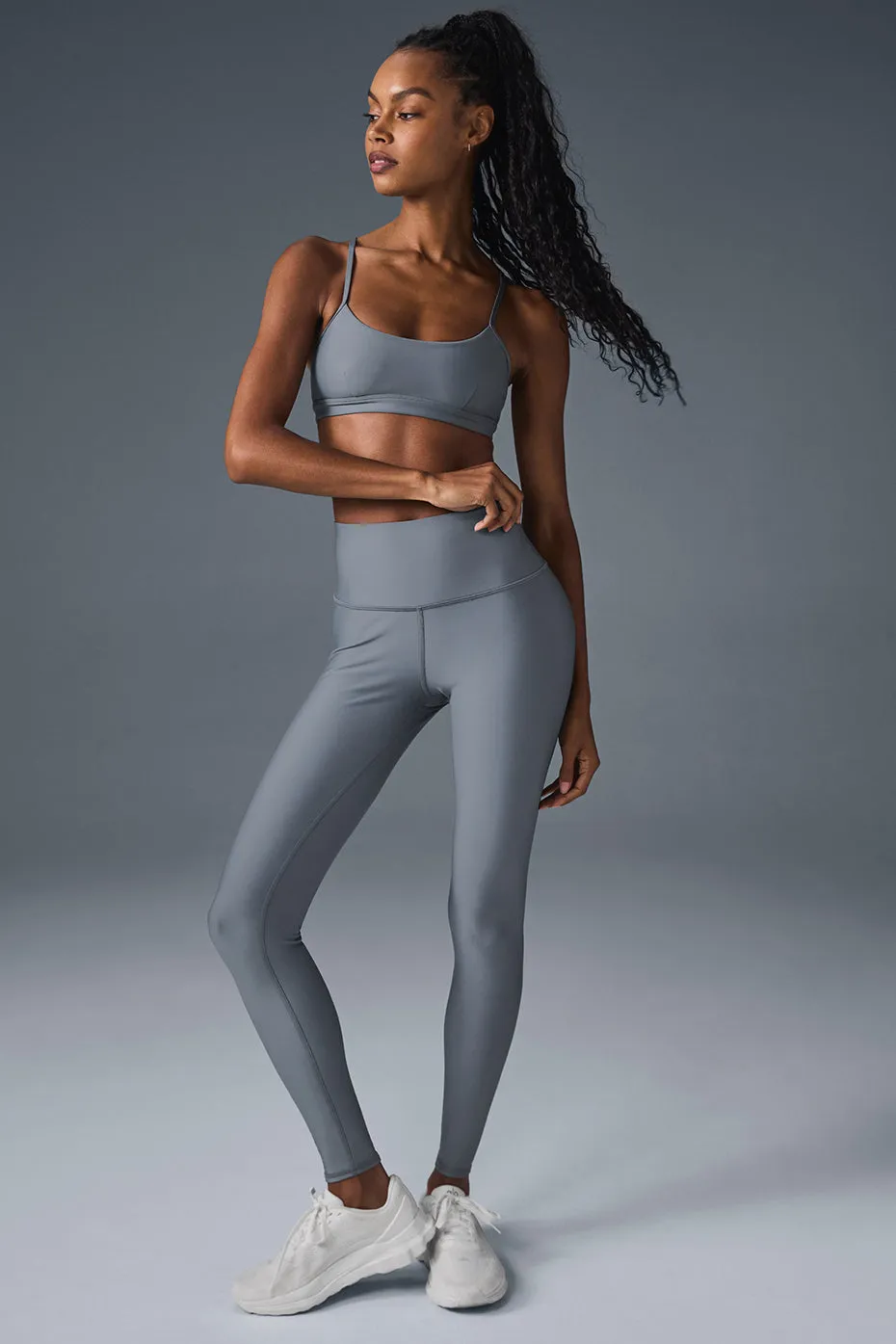 Airlift Winter Warm High-Waist Legging - Steel Grey sold by Alo Yoga product image thumbnail 4