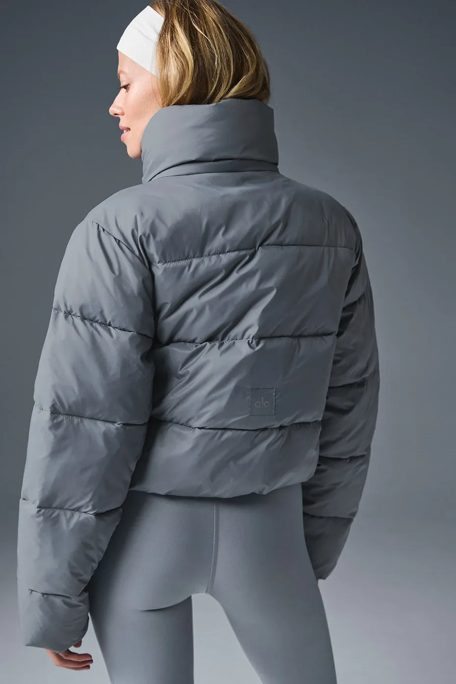 Gold Rush Puffer - Steel Grey sold by Alo Yoga product image thumbnail 3