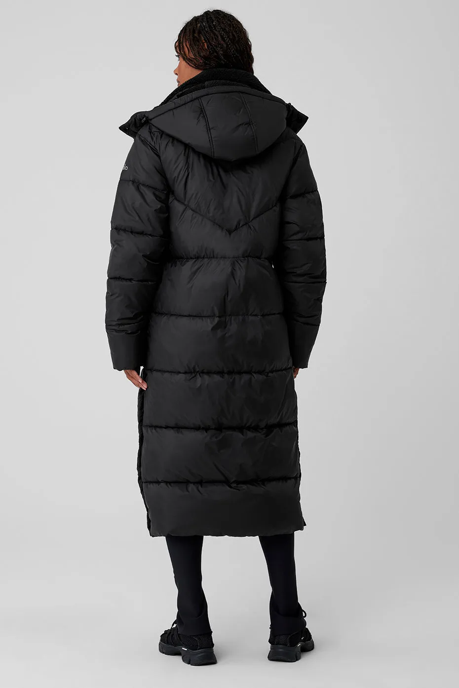 Gold Rush Puffer Trench - Black sold by Alo Yoga product image thumbnail 3