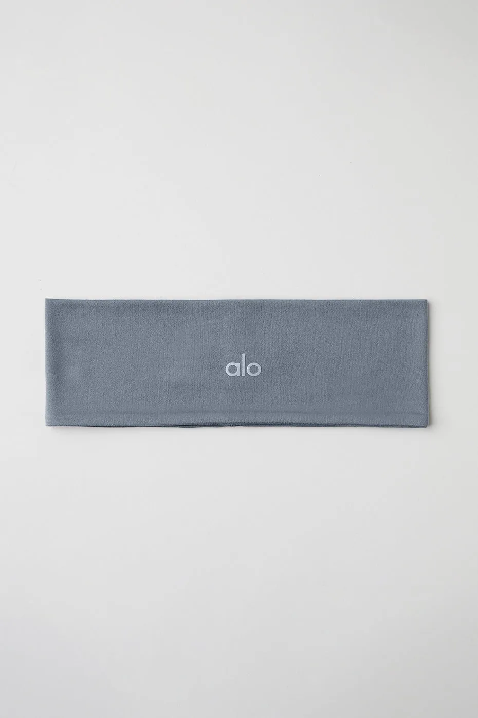 Performance Conquer Headband - Steel Grey sold by Alo Yoga