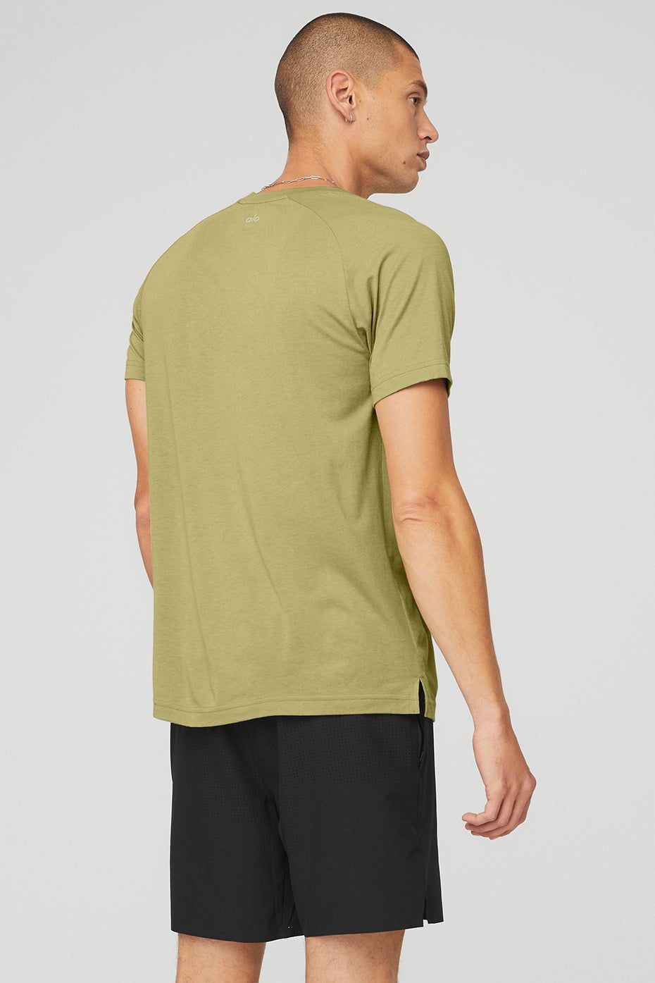 The Triumph Crew Neck Tee - Wasabi sold by Alo Yoga product image thumbnail 3