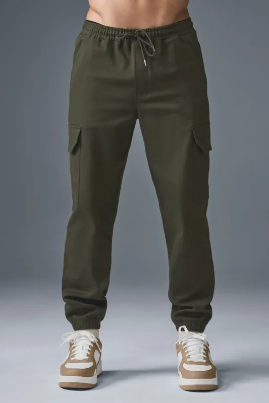 Edition Sueded Jogger - Stealth Green sold by Alo Yoga