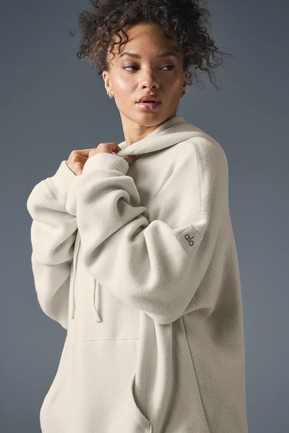 Triumph Restore Hoodie - Bone sold by Alo Yoga product image thumbnail 4